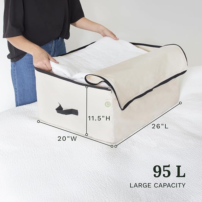 Canvas Storage Bags for Comforters and Blankets - Image 5