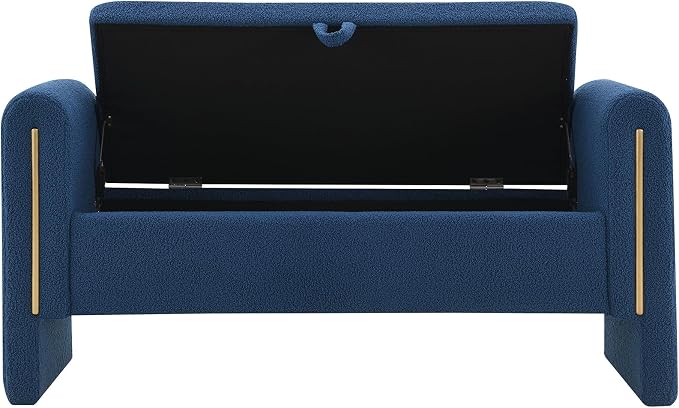 Modern Teddy Fabric Bed End Bench - Image 7