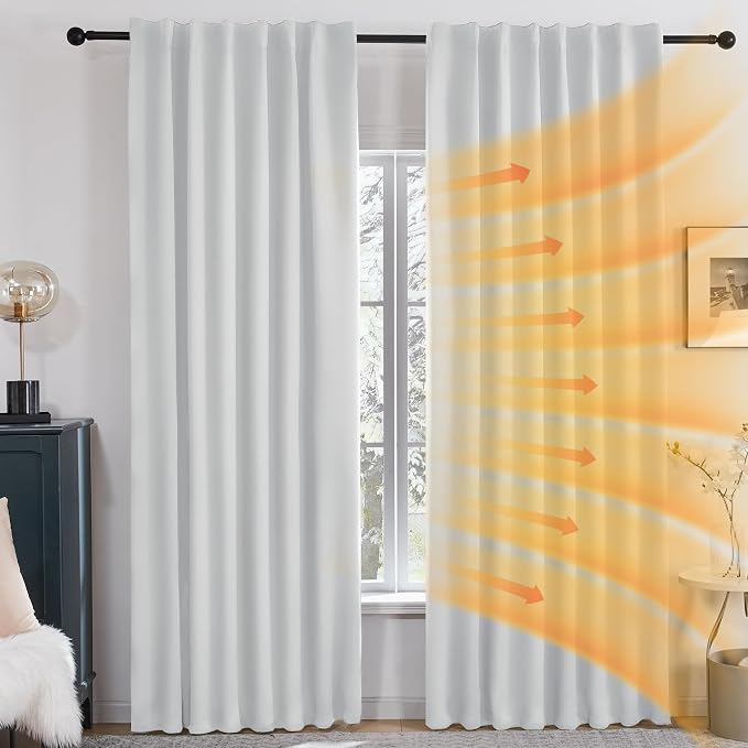 Deconovo 100% Blackout Curtains - Image 8