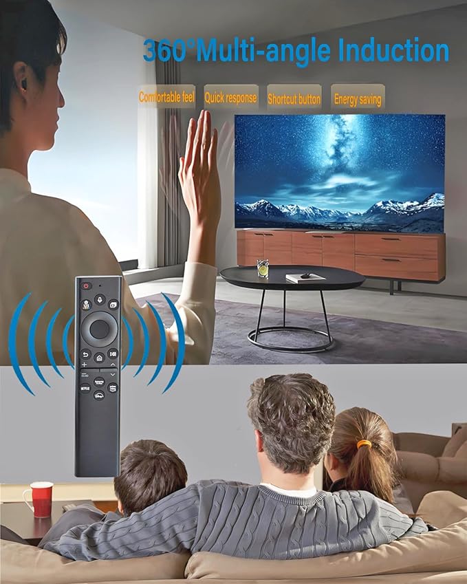 BN59-01385A Voice Universal Remote Control Replacement， for Samsung Smart TV Remote Control. 2018-2024 for Smasung Smart TV The Frame Crystal UHD Neo QLED 4K 8K (1)