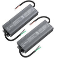 EMITEVER Triac Dimmable LED Driver,2 Packs 80W Power Supply,AC 120V to DC 24V Transformer,Compatible with Lutron and Leviton Dimmers,for LED Lighting,Class 2,ETL Certified,Waterproof IP66