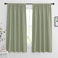 RYB HOME Blackout Curtains for Bedroom Living Room Nursery 63 inches Long | by RYBHOME