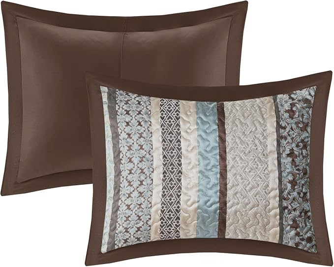 Madison Park Queen Quilt Bedding Set, Reversible Quilted Bedspread Set - Image 13