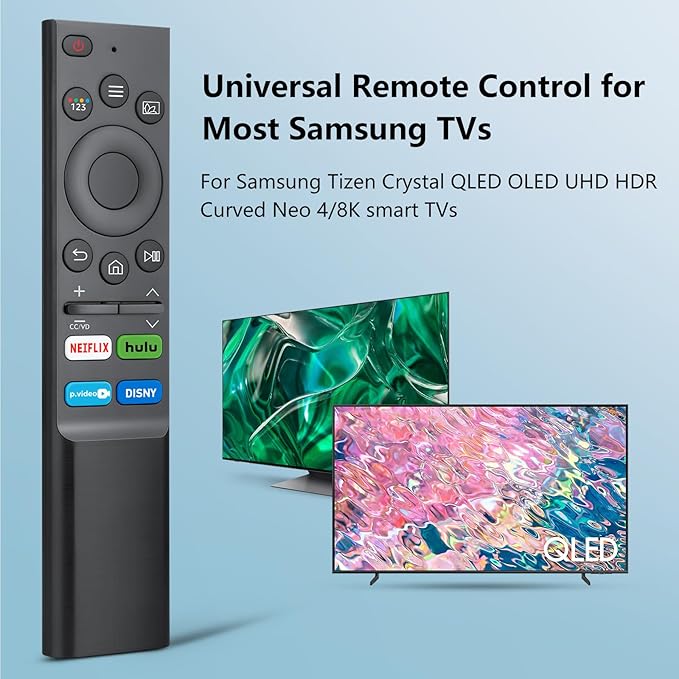 【Pack of 2】 Universal for Samsung-Smart-TV-Remote-Control Replacement for 2016-2026 All Samsung TVs