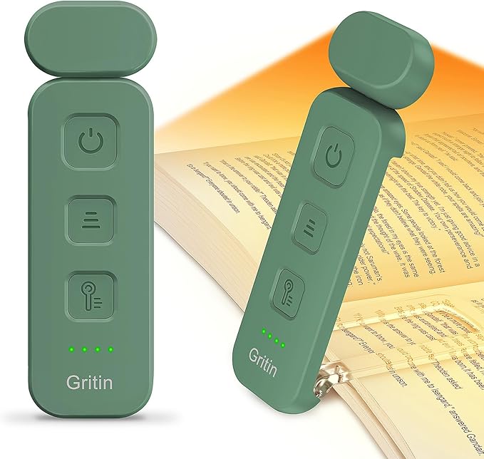 Gritin Reading Light, Rechargeable Book Light by Gritin