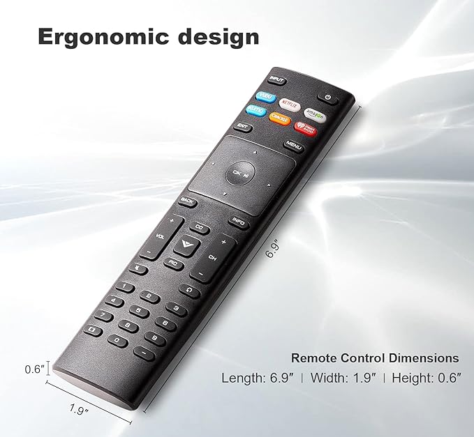 for Vizio Smart-TV Remote, Compatible with VIZIO Smart TV