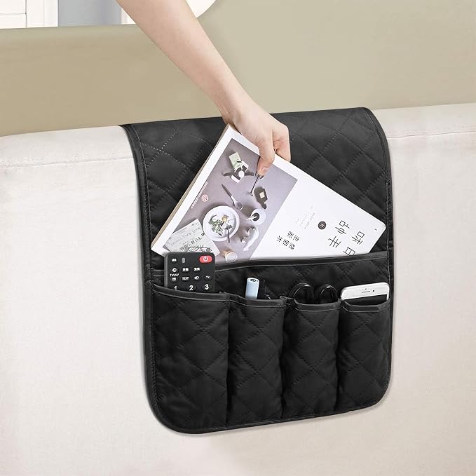 Armchair Caddy for Recliner, Non Slip Sofa Arm Organizer, Couch Side Storage - Image 7