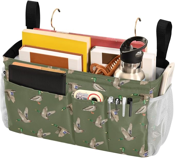 Mallard Ducks tag8 Bedside Caddy Storage Bag Bedside Organizer - Image 3
