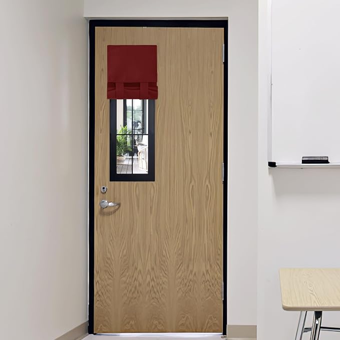 RYB HOME Front Door Window Covering Tie Up Small Sidelight Curtain Blackout | by RYBHOME