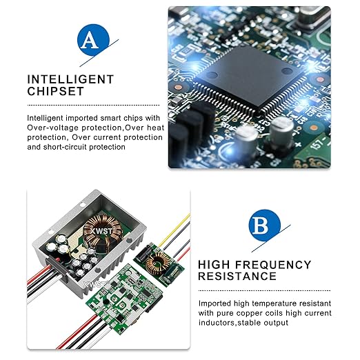 DC DC Stabilizer 9V-36V to 24V Boost Buck Converter Power Supply 5A 120W Waterproof Voltage Regulator Stabilizer Auto Step Up Down 24V Volt Transformer Module