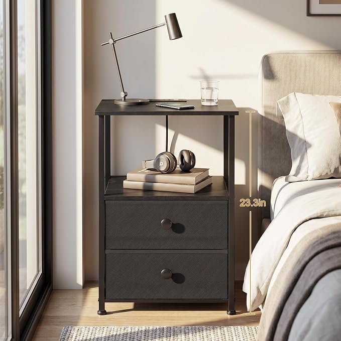 Night Stand, Nightstands Set of 2 - Image 2