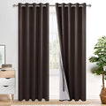 XWZO 100% Blackout Curtains 84 Inches Length by XWZO
