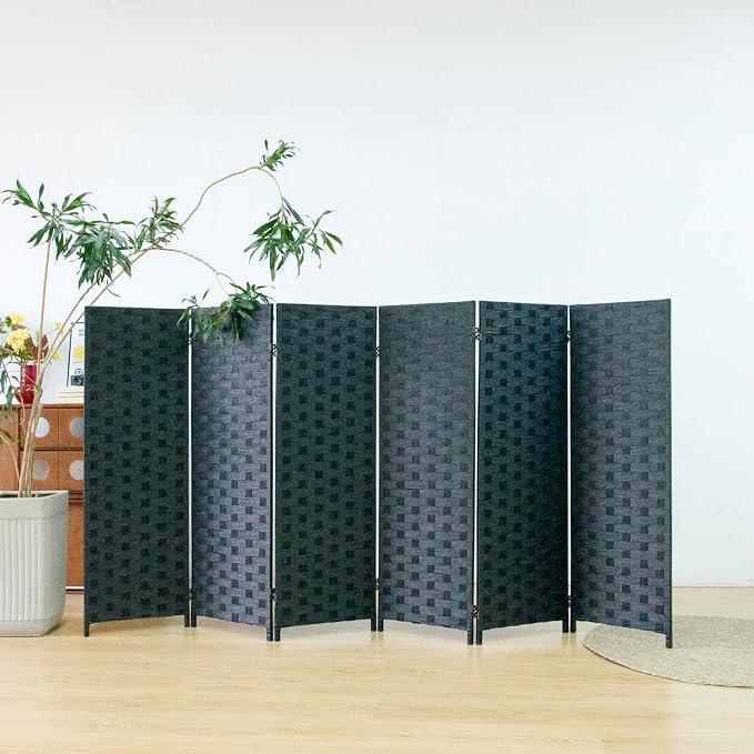 6 Panel Double Sided Short Room Divider - Image 3