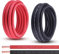 Shirbly 2/0 Gauge Battery Cable, 15FT Red + 15FT Black 2/0 AWG Pure Copper Wire Welding Cable, for Automotive, Battery, Solar and Generator, Standard USA OFC Wire