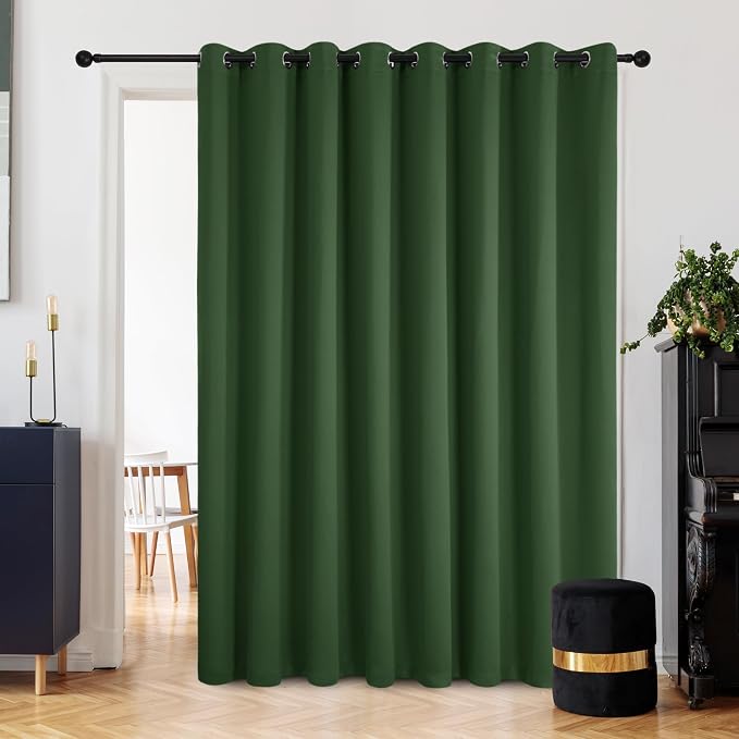 Deconovo 100% Blackout Curtains, Thermal Insulated Window Drapes, Noise - Image 8
