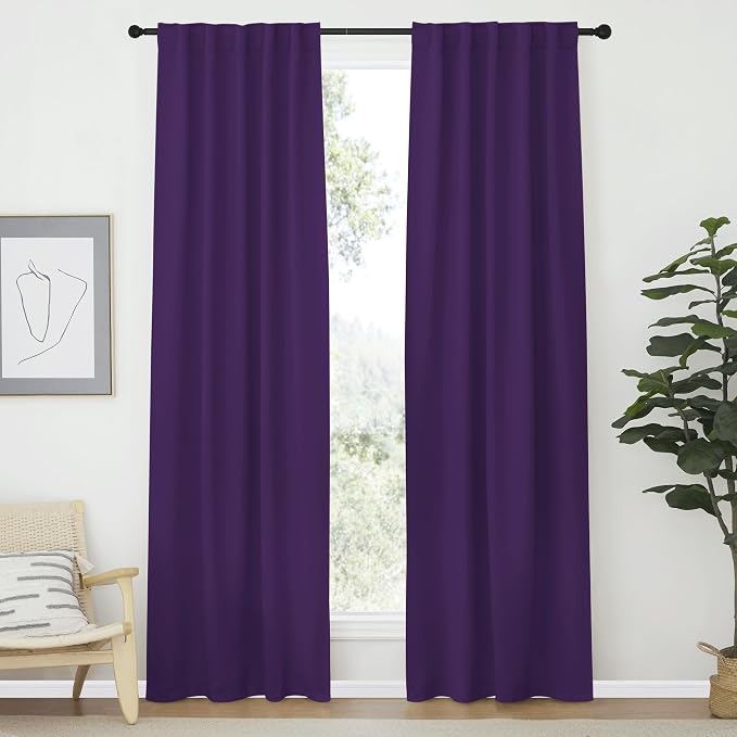 NICETOWN Blackout Curtain Panels Window Draperies by NICETOWN