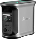 AMPACE Andes 1500 Power Station 2400W, 1462Wh Solar Generator, 1800W AC Charging, AC Outlets x 4, LiFePO4 Battery Power Station for Home Backup, Camping, RV, Emergency