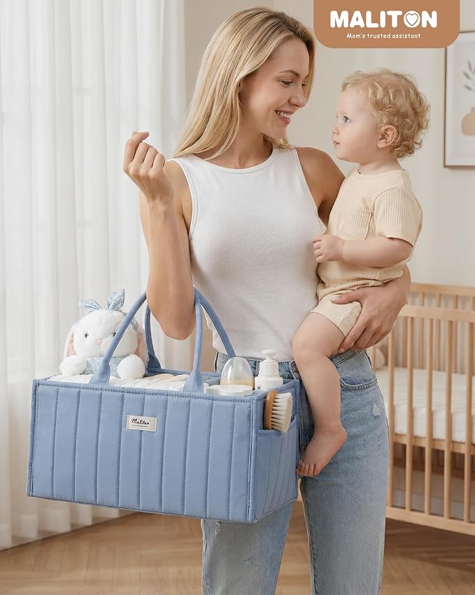 Maliton Baby Diaper Caddy Organizer - Image 6