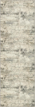 2.6x14 Washable Runner Rug:Modern Abstract Soft Carpet Ash Brown | by FXRHLP
