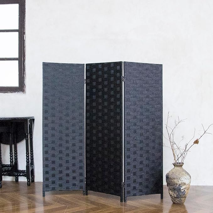 3 Panel Short Room Divider Screen - Image 3