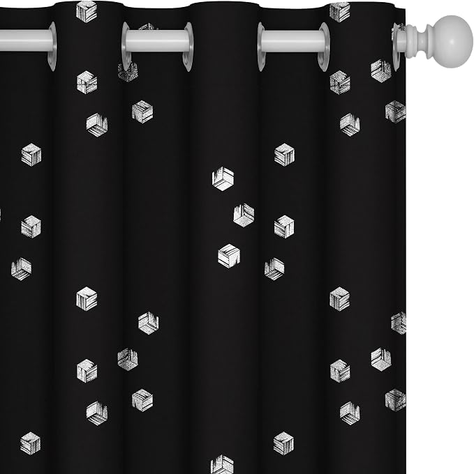 Deconovo Blackout Curtains, Energy Saving Curtains, 2 Panels, by Unknown