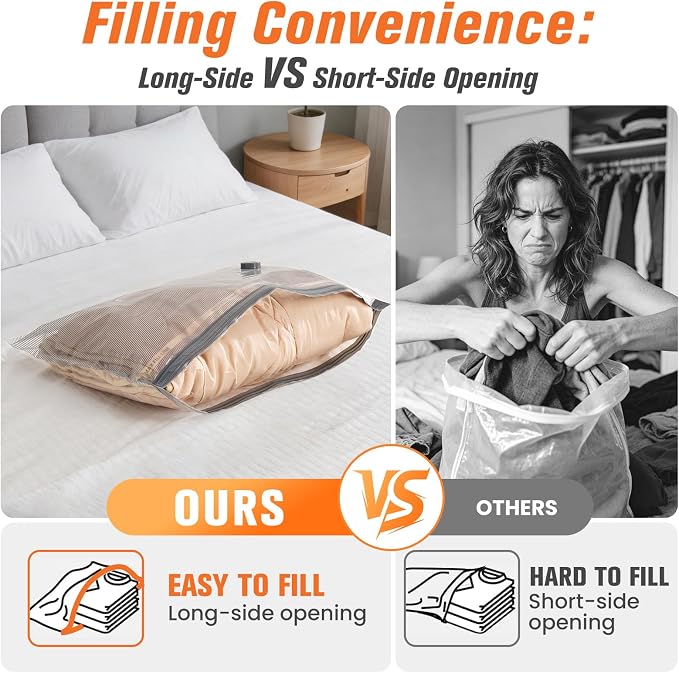 18 Pack Vacuum Storage Bags for Travel - Image 7