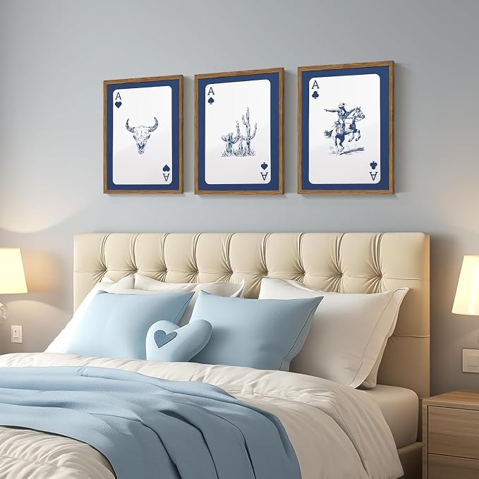 Western Wall Art Set of 3 - Image 6