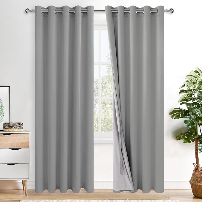 XWZO 100% Blackout Curtains by XWZO