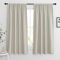 RYB HOME Extra Wide Curtains for Bedroom Living Dining Room 63 inches Long | by RYBHOME