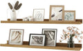 Oak Floating Shelves for Wall Decor, 40 in Shelf by Unknown