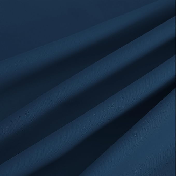 NICETOWN Morrocan Blue Room Darkening Curtains 54 Inches Long 2 Panels - Image 9