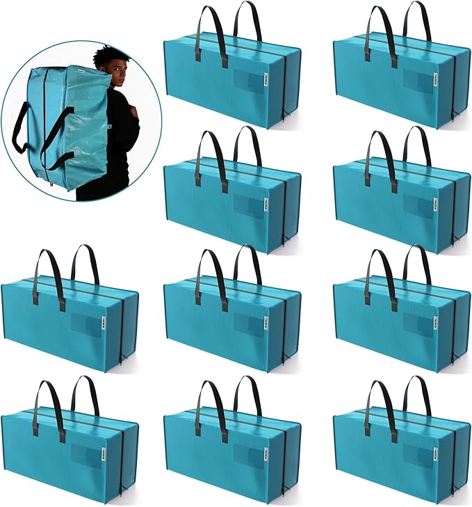 WORKPRO 10 Pack Extra Large Moving Bags - Image 9
