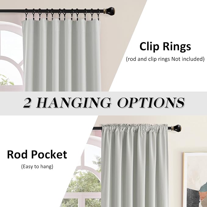 Patio Blackout Curtain Shades - Image 2