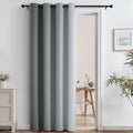 SimpleHome Grey to White Ombre Room Darkening Curtains 84 inches, 1 Panel | by SimpleHome