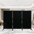 T&Jero 3-Panel Folding Room Divider, 6ft Tall Portable Privacy Screen Wall by TJero