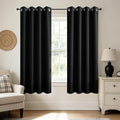Joydeco Blackout Curtains 72 Inch Length 2 Panels Set, Thermal Insulated Long by JOYDECO