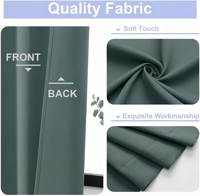 Simplebrand Blackout Extra 10ft Curtains - Image 3