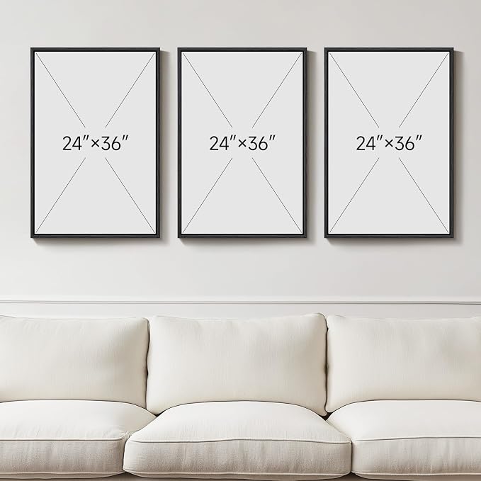 Large 3D Textured Framed Abstract Wall Art - Image 8