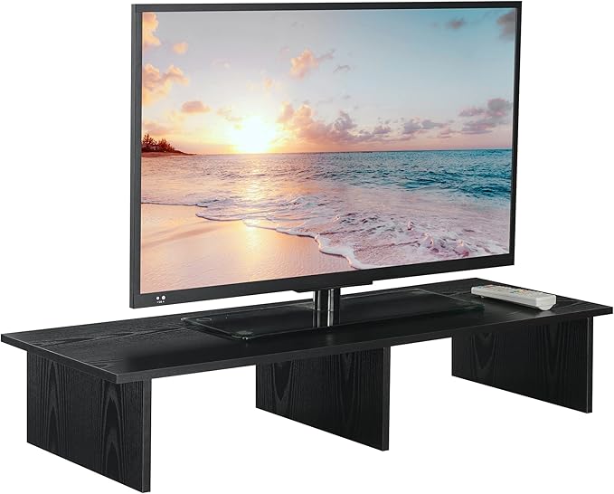 Convenience Concepts Designs2Go TV/Monitor Riser for TVs up to 46 Inches, Black
