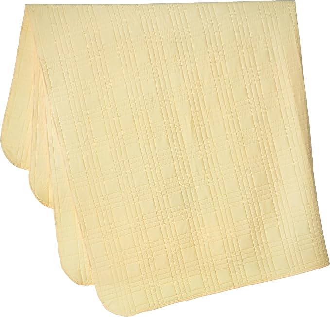 Chezmoi Collection Kingston King Size Bedspread Set, 3-Piece Pastel Yellow - Image 8
