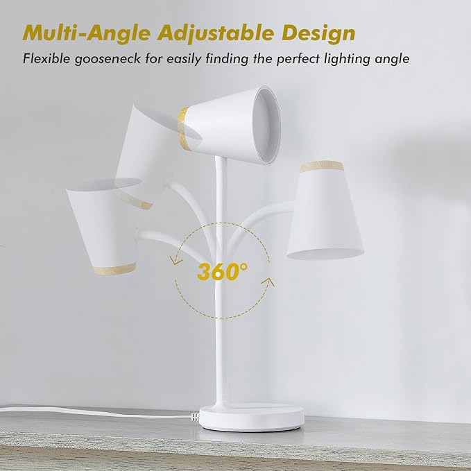 EJIAXIN Desk Lamp for College Dorm Room - Image 5