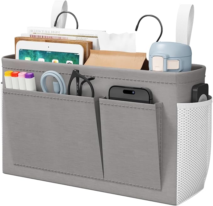 Lifewit Bedside Caddy Storage Organizer, Hanging Storage Bag by Lifewit