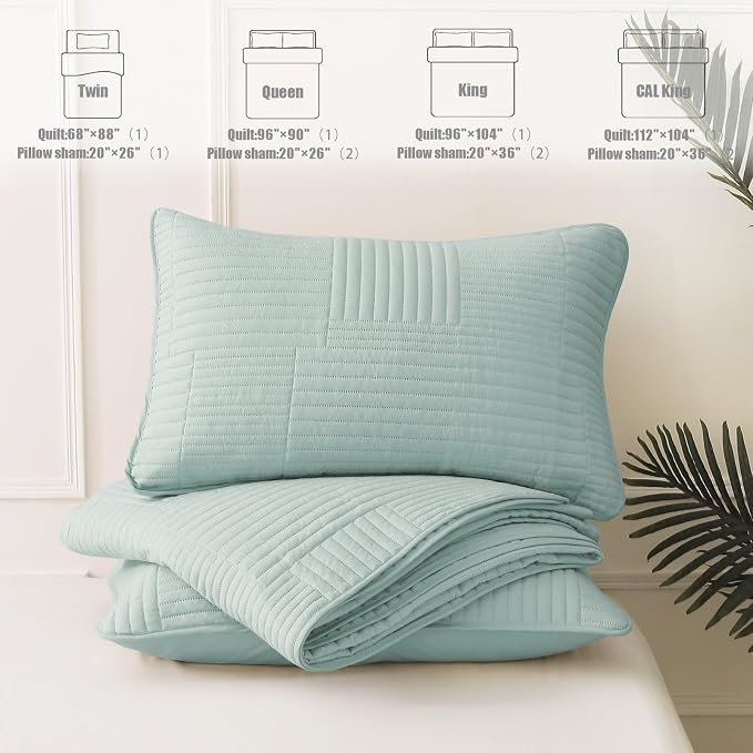 Whale Flotilla Ultra Soft Twin Quilt Bedding Set, Lightweight - Image 7