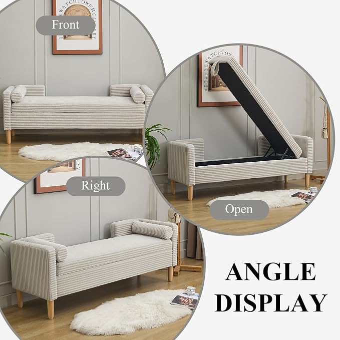 Storage Bench, End of Bed Bench - Image 6
