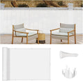 LOVE STORY 3' x 11' Balcony Privacy Screen Cover by LOVESTORY
