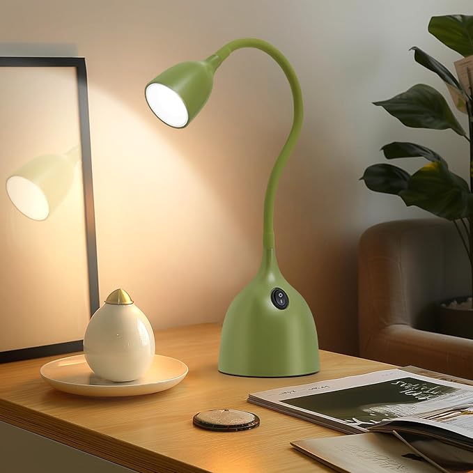 EJIAXIN Gooseneck Desk Lamp 360° LED Flexible Reading Light Small Desk Lamps - Image 7