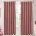 BGment Dusty Rose Pink Velvet Curtains 72 Inch Length by BGment