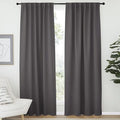 NICETOWN Grey Blackout Curtains by NICETOWN