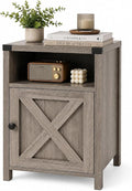 Farmhouse End Table, Nightstand by Catrimown