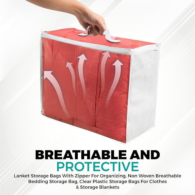 Clear Plastic Storage Bag 20x20x8 - Image 6